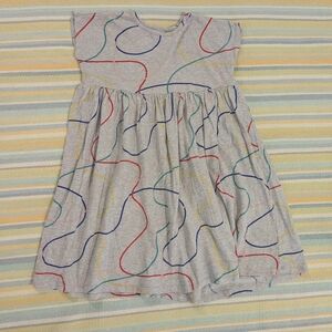 ⭐ Open Edit Cotton Squiggles Dress Size 7